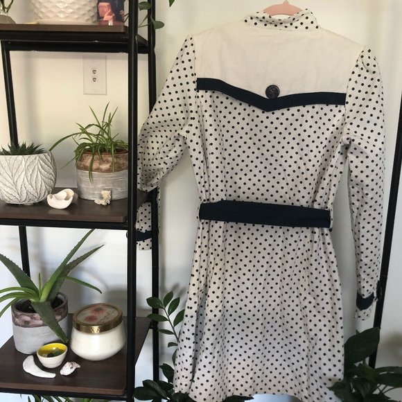 Fenchurch Polka Dot Trench Jacket - Picture 3 of 5